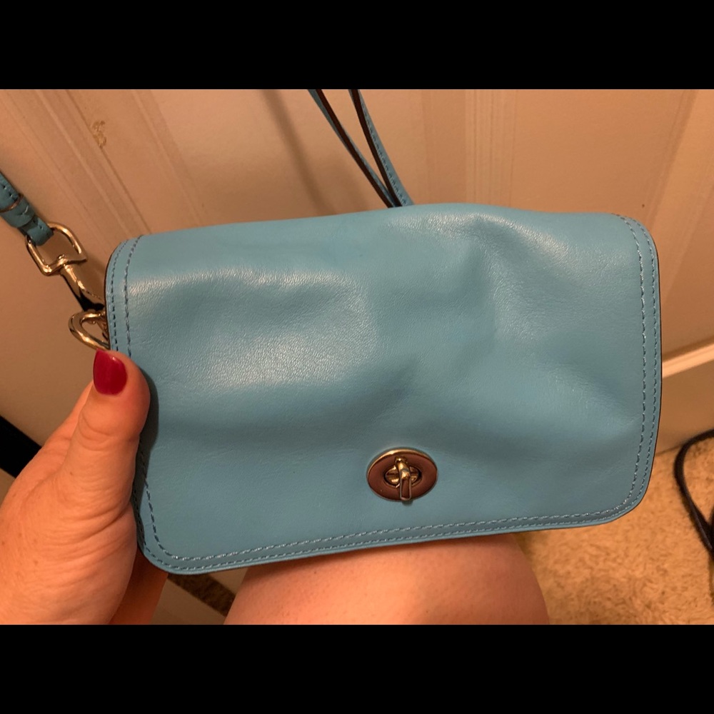 Coach Blue Purse